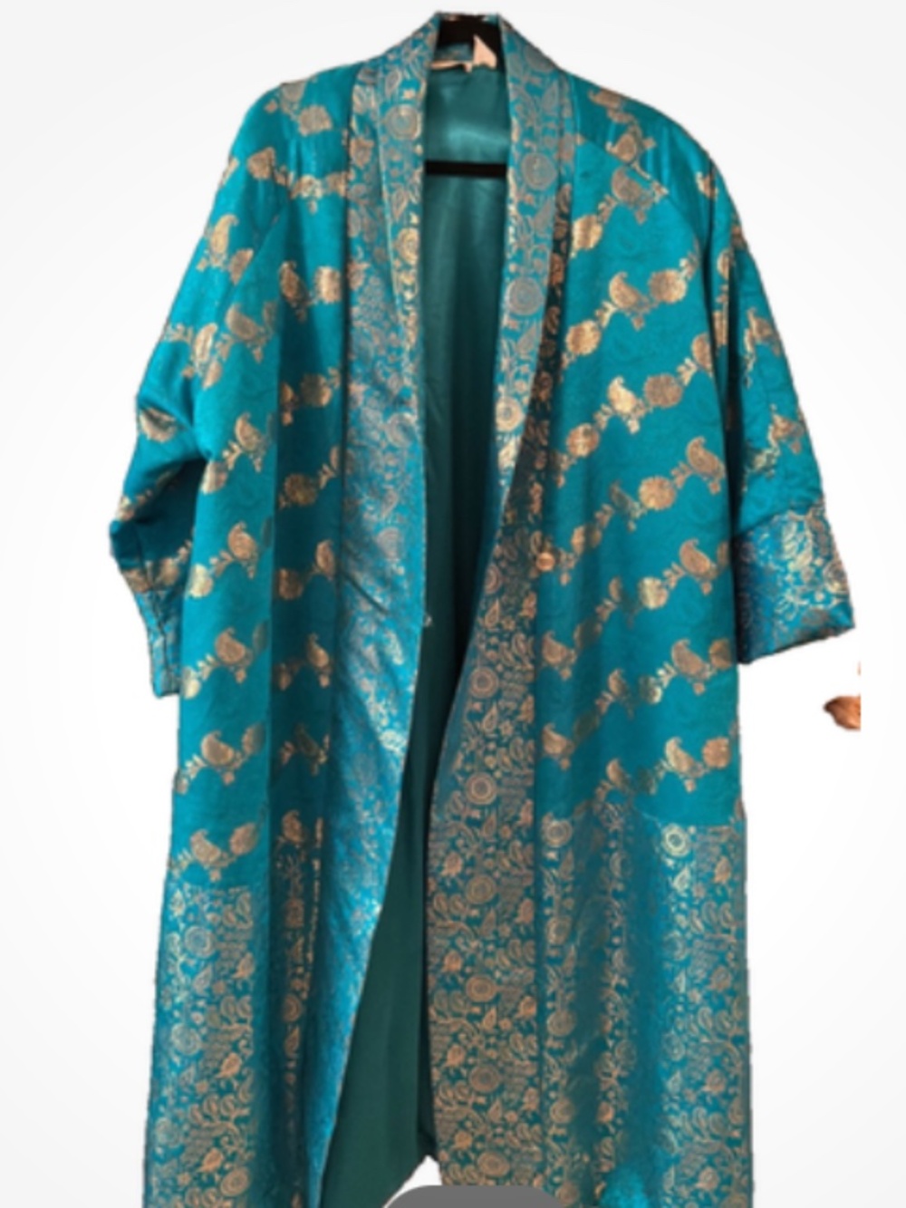 Victoria's Secret Gold Label Quilted Kimono One Size Vintage